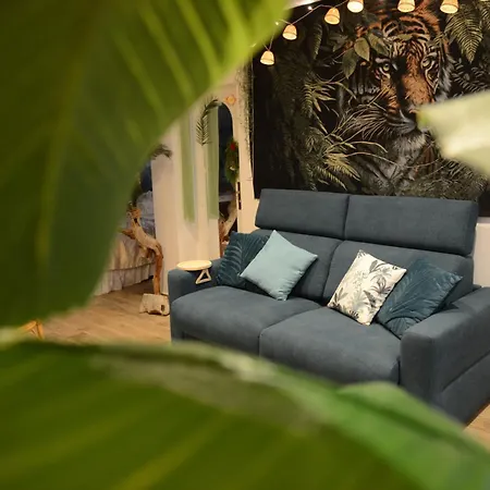 شقة Jungle - Cocon Tropical Et Depaysant Avec Balneo En Plein Coeur De !