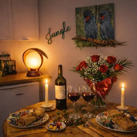 Jungle - Cocon Tropical Et Romantique Avec Balneo En Plein Coeur De ! Pézenas
