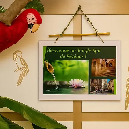 Jungle - Cocon Tropical Et Romantique Avec Balneo En Plein Coeur De ! Daire