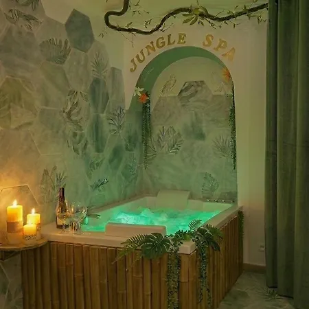 Appartement Jungle - Cocon Tropical Et Romantique Avec Balneo En Plein Coeur De !