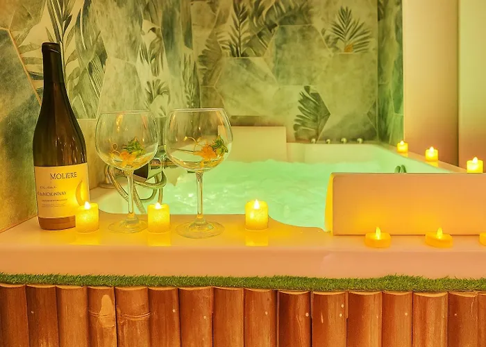 Jungle - Cocon Tropical Et Depaysant Avec Balneo En Plein Coeur De ! Apartamento