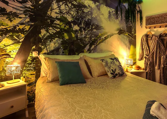 Jungle - Cocon Tropical Et Romantique Avec Balneo En Plein Coeur De ! Апартаменты